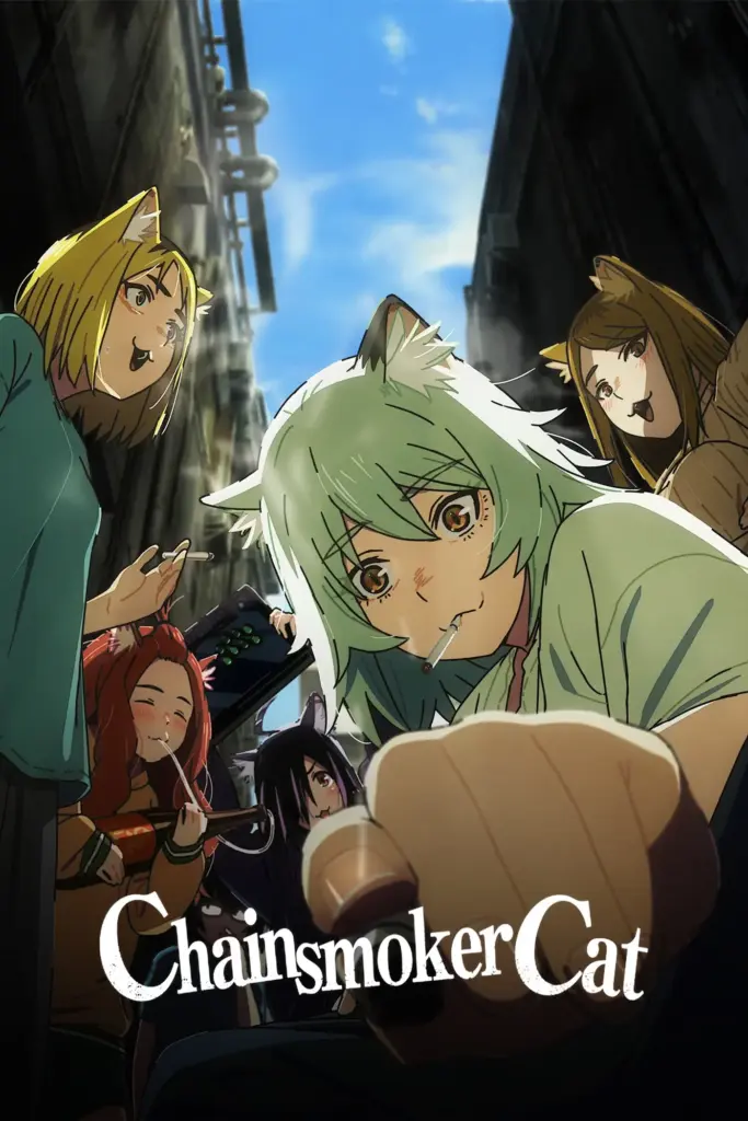 Chainsmoker Cat Season 1 in Hindi Dubbed