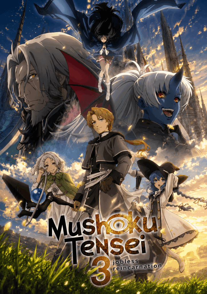 Mushoku Tensei: Jobless Reincarnation Season 3 in Hindi Dubbed
