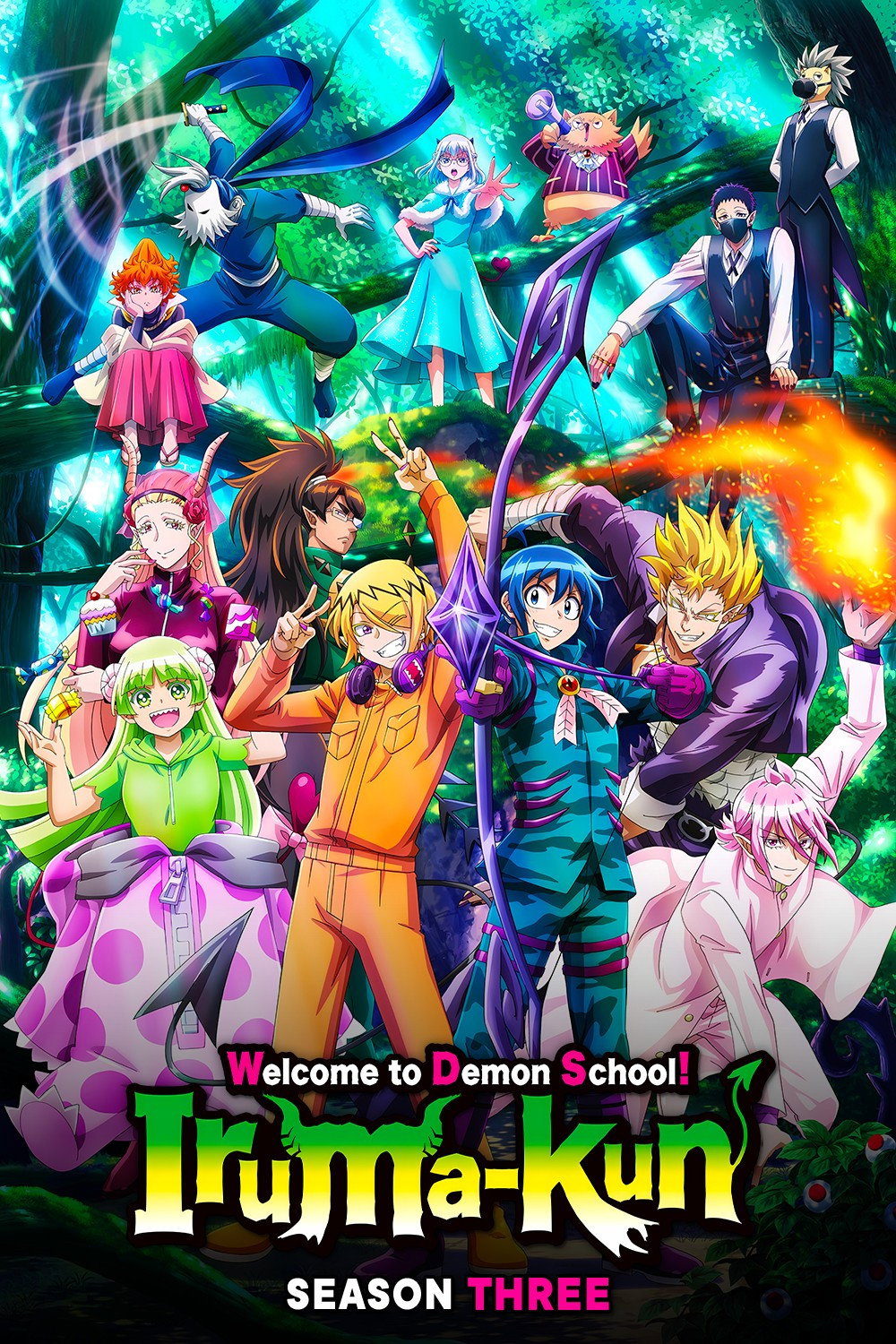 Welcome to Demon School Iruma-kun Season 3 Poster